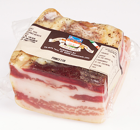 pancetta i 300 grams portion